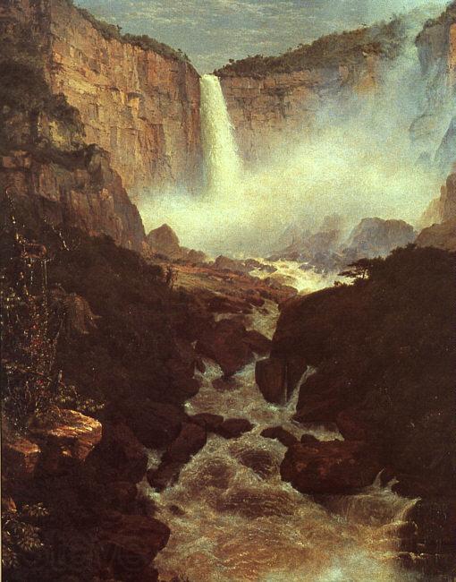 Frederick Edwin Church The Falls of Tequendama